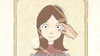 女孩嫉妒别人长得好看，沉迷整容无法自拔！讽刺动画