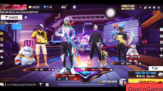 [FREE FIRE] Trận Rank Đầu Tiên Gặp Ngay Quân Đoàn Idol TikTok Cô Thi TV Và Quân