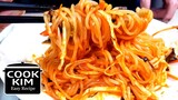 How to Cook easy Jjolmyeon(spicy chewy noodles), 매콤달콤새콤한 쫄면