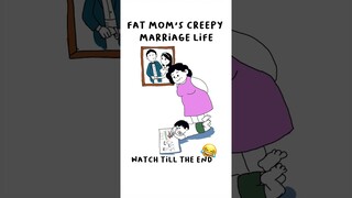 Fat mom horror 🤢#cartoon #lol