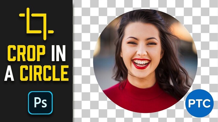 How To Crop In a Circle In Photoshop (Fast & Easy!) | Crop Images in a Circle Shape Using Photoshop