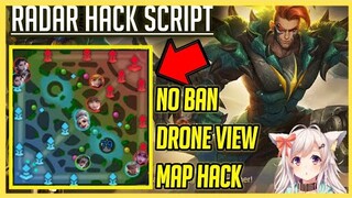 NEW RADAR MAP HACK SCRIPT!! MOD MENU V1.0 | Mobile Legends