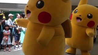 [Bikachao haunts a lot] Real Bikachao (Pikachu) dance collection, cute