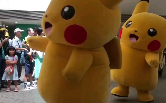 [Bikachao haunts a lot] Real Bikachao (Pikachu) dance collection, cute