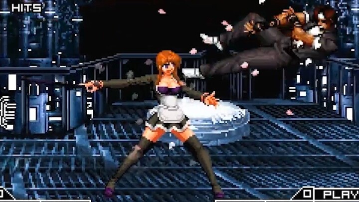 【Mugen】Naoami VS Risako «KOF Memorial - Versi Final LV2» Pertarungan Uji Coba