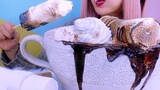 ASMR|Chewing| Cacao nóng và marshmallows thơm ngon!
