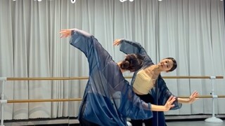 Classical dance universal improvisation, back version original dance