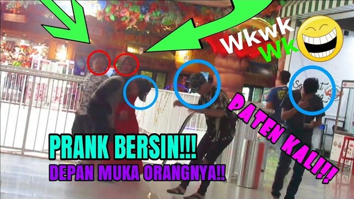 □PRANK BERSIN TINGKAT DEWA!!! (PRANK INDONESIA)