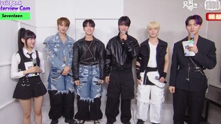 【SVT_ZER·0】230428 مقابلة عودة فرقة SEVENTEEN من برنامج Music Bank مع ترجمة صينية لمحطة Zero