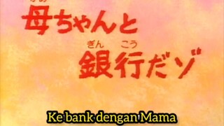 Ke bank dengan Mama