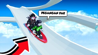 KITA MELUNCUR DARI PEROSOTAN PALING TINGGI DI ROBLOX!!!