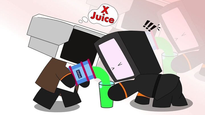 X Juice ! 🥴 Anime -  Animation brown cameraman