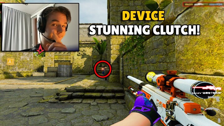 DEVICE Stunning 1v3 Clutch! ACOR insane 1v5 Ace Clutch! CSGO Highlights CSGO POV