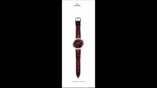 OMEGA De Ville Prestige Small Seconds 41mm - red dial