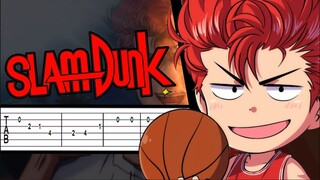 Slam Dunk - Kimi Ga Suki da to Sakebitai (Opening 1)【Tab】|➤ GUITAR TUTORIAL