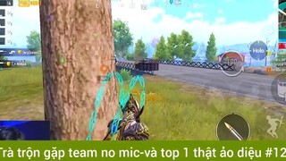 Trà trộn gặp team no mic và top1 thật ảo diệu phần 12