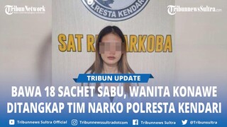 Bongkar Jaringan Narkoba, Polresta Kendari Ringkus Dua Pelaku, Kejar Pemasok Sabu Lainnya