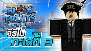 Roblox: Blox Fruits UPDATE 15 - บอกวิธีไปทะเลที่ 3 แต่เราต้องสู้กับแอดมิน!? อนิเมชั่นสุด EPIC !!