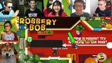 Reaksi Gamer Bermain Robbery Bob Menjadi Maling BAR - BAR, AUTO KAYA!!! | Robbery Bob Indonesia