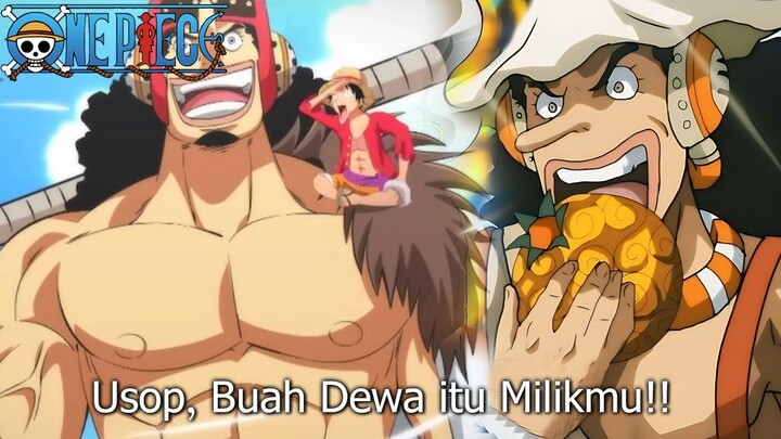 FULL SPOILER OP 1177 - USOP MODE DEWA PERANG ! SENJATA BUAH IBLIS BARU USOPP DI ELBAF BIKIN IMU TAKU