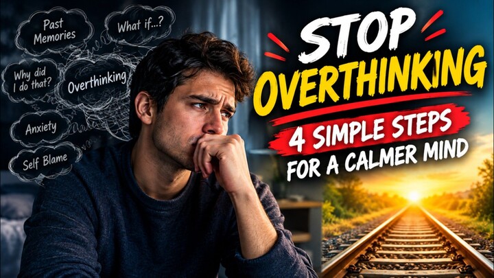 Stop Overthinking! 4 Simple Ways to Take Control of Your Mind