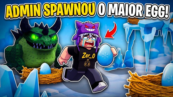 PARTICIPEI DO ADMIN ABUSE DE ROUBE UM OVO DO ROBLOX E PEGUEI OVOS INSANOS!