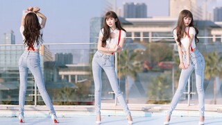 Apakah ini jeans yang Anda cari? Tarian tali hak tinggi-Girl'sDay "Harapan"