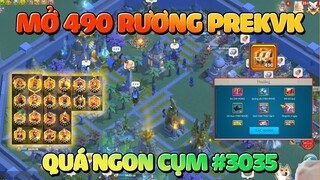 Mở 490 Rương Pre KvK - Loại Rương Ngon Nhất Trong Rise of Kingdoms - 2 Ngày Mà Cày Ác TOP 1 Luôn