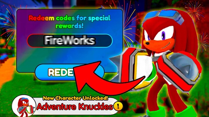 *NEW* SECRET FIREWORKS FESTIVAL EVENT CODES In SONIC SPEED SIMULATOR Classic Sonic Update | ROBLOX !