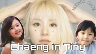 Everything Chaeyoung does in TINY