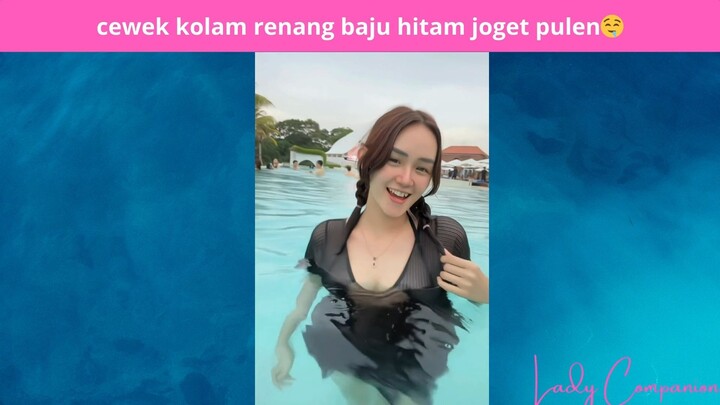 Cewe Pulen berenang gini jadinya