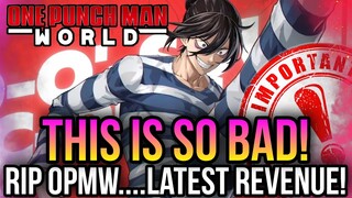 One Punch Man World - Latest Revenue Is So Bad!....RIP OPMW!