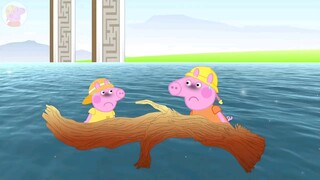 Hãy đến cứu George và Peppa tội nghiệp