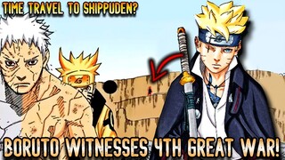 BORUTO TOTOO PALANG BUMALIK SA NARUTO SHIPPUDEN PARA MASAKSIHAN ANG 4TH GREAT NINJA WAR? - Time Skip