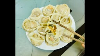 [MÓN ĂN HÀN QUỐC] BÁNH MANDU NHÂN KIM CHI TRUYỀN THỐNG - 만두김치 (KIMCHI DUMPLINGS)