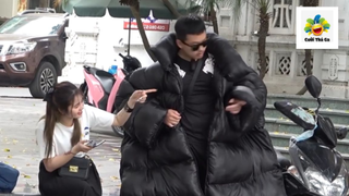 (P15) Troll Mang Áo Khổng Lồ Ra Phố #Prank