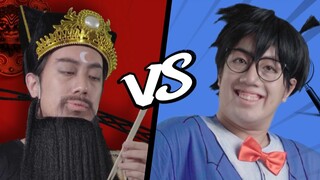 เป่าเจิ้ง vs เอโดกาวะโคนัน [Super Time Rap Battle]