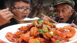 The Most Popular Dish on New Year's Dinner: Braised Prawn with Ketchup