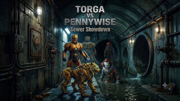 Torga Vs Pennywise ( evil clown )