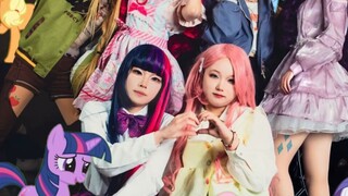 【คอสเพลย์ MLP 】เพลงปรบมือร้านอาหาร My Little Pony Girls + เวทมนตร์แห่งมิตรภาพ