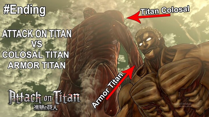 Attack On Titan Wings Of Freedom Ps4 Gameplay - Ending Gameplay Indo..