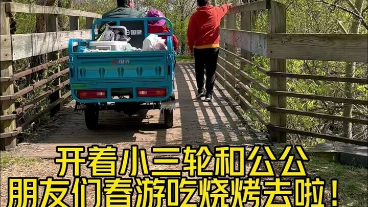 Mengajak mertua asal Amerika dan teman-teman pergi berkemah serta berwisata musim semi! Menyiapkan s