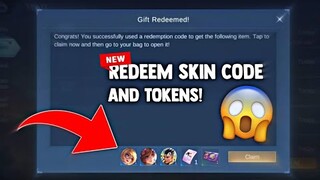 GIFT REDEEM SKIN CODE AND TOKEN + REWARDS! SANRIO GIFT! (CLAIM NOW!) | MOBILE LEGENDS 2022