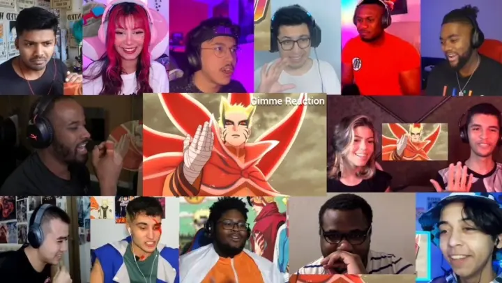 Naruto Baryon Mode vs Isshiki Otsutsuki | Boruto: Naruto Next Generation Episode 217 Reaction Mashup