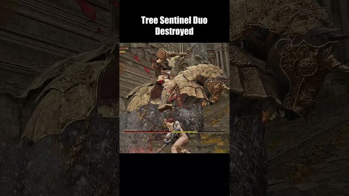 Double Kill Tree Sentinel Guard #eldenring