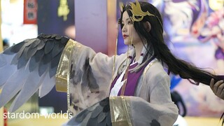 CICF2020 阴阳师 Cosplay sp待宵姑获鸟 广州漫展现场