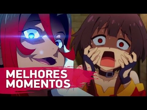 konosuba (filme) melhores momentos .