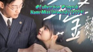 #Fullversion #engsub Name:Miss Unwieldy (2024)