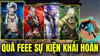 [FreeFire] Skin Nấm Đấm Rồng Mới Cực Đẹp , Quà Free Sự Kiện Khải Hoàn | Garena Có Tặng Quà Miễn Phí?