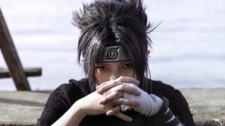 Sasuke in black outfit｜One more word won't make him look so cool